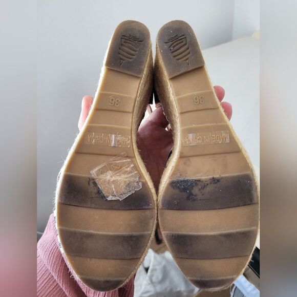 Marina Yachting Wedge Espadrille Sandals Nautical Preppy Coastal Summer EU 36 6 - Picture 10 of 10